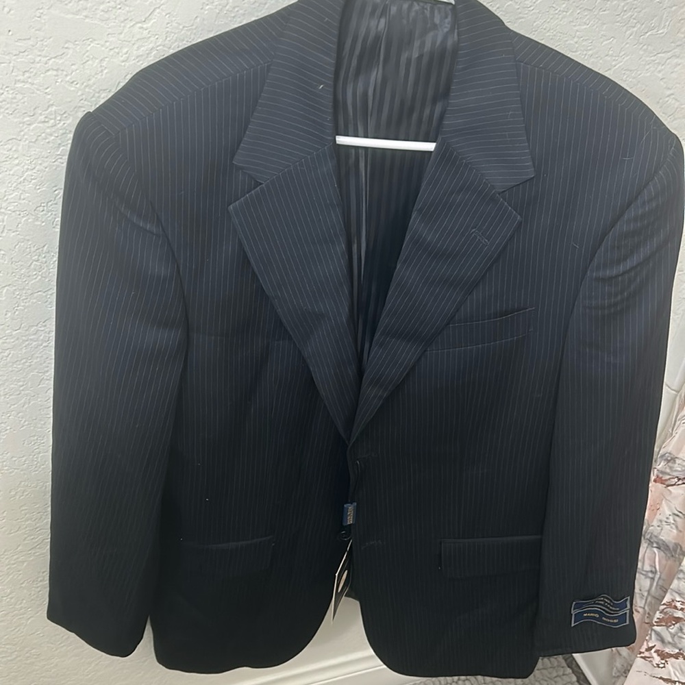Mario Rossi formal stripe suit size 38R